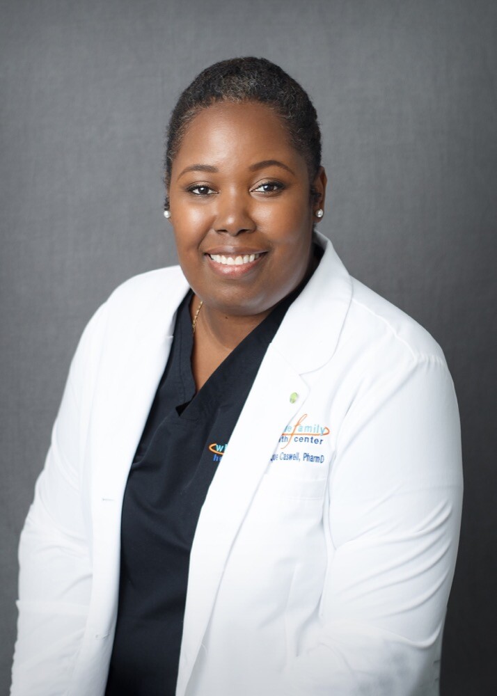 Vernique Caswell's headshot for whole family health center